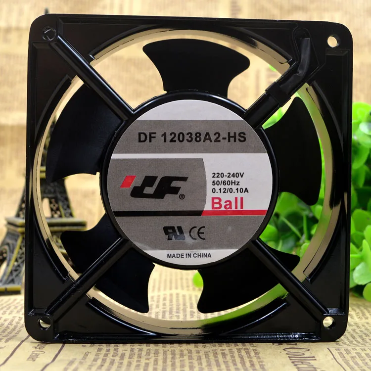 NEW ORIGINAL DF12038A2-HS  220V 12CM 0.13A 120*120*38 mm COOLING FAN