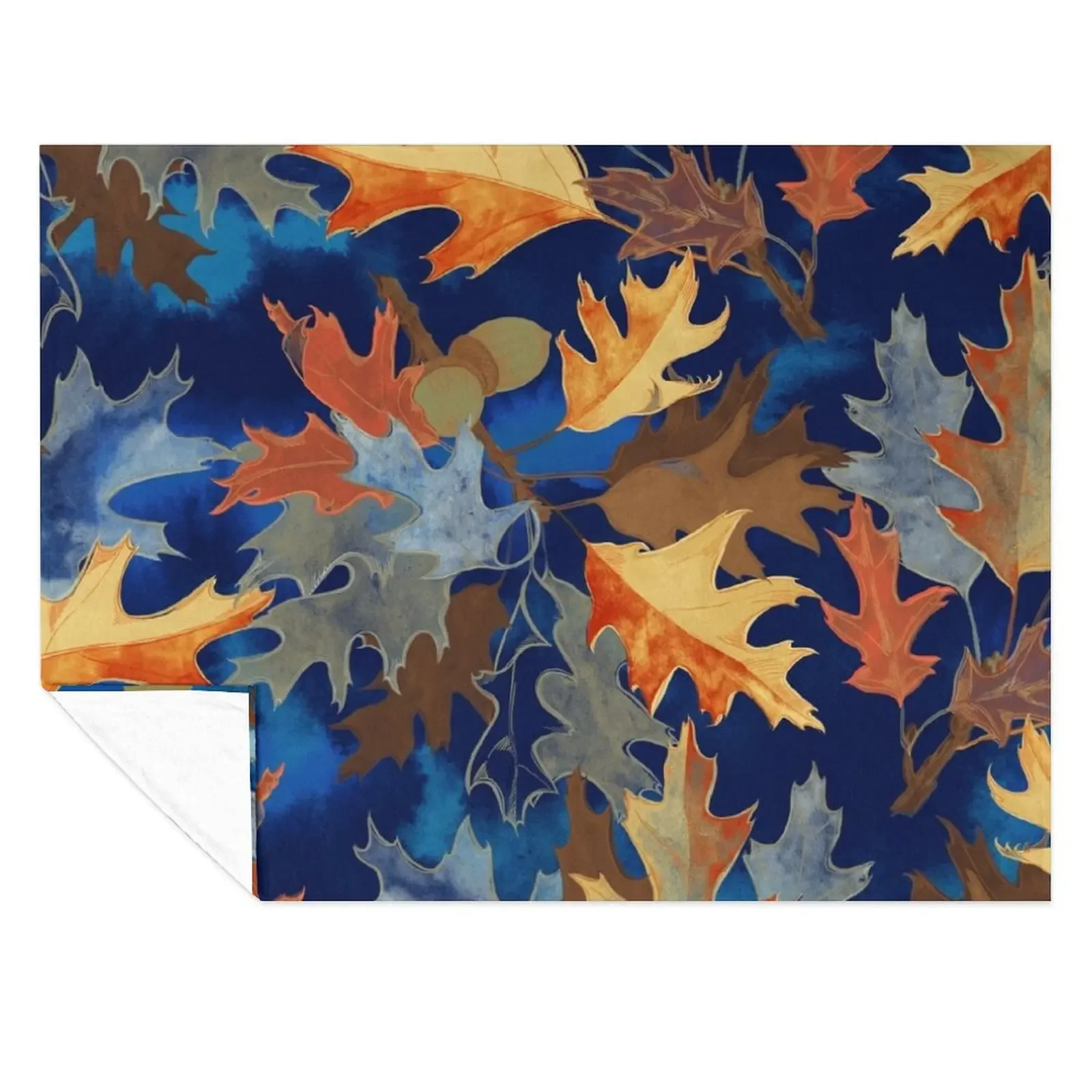 

Leaf Mix Throw Blanket Blankets For Sofas Soft Beds Shaggy for sofa Blankets