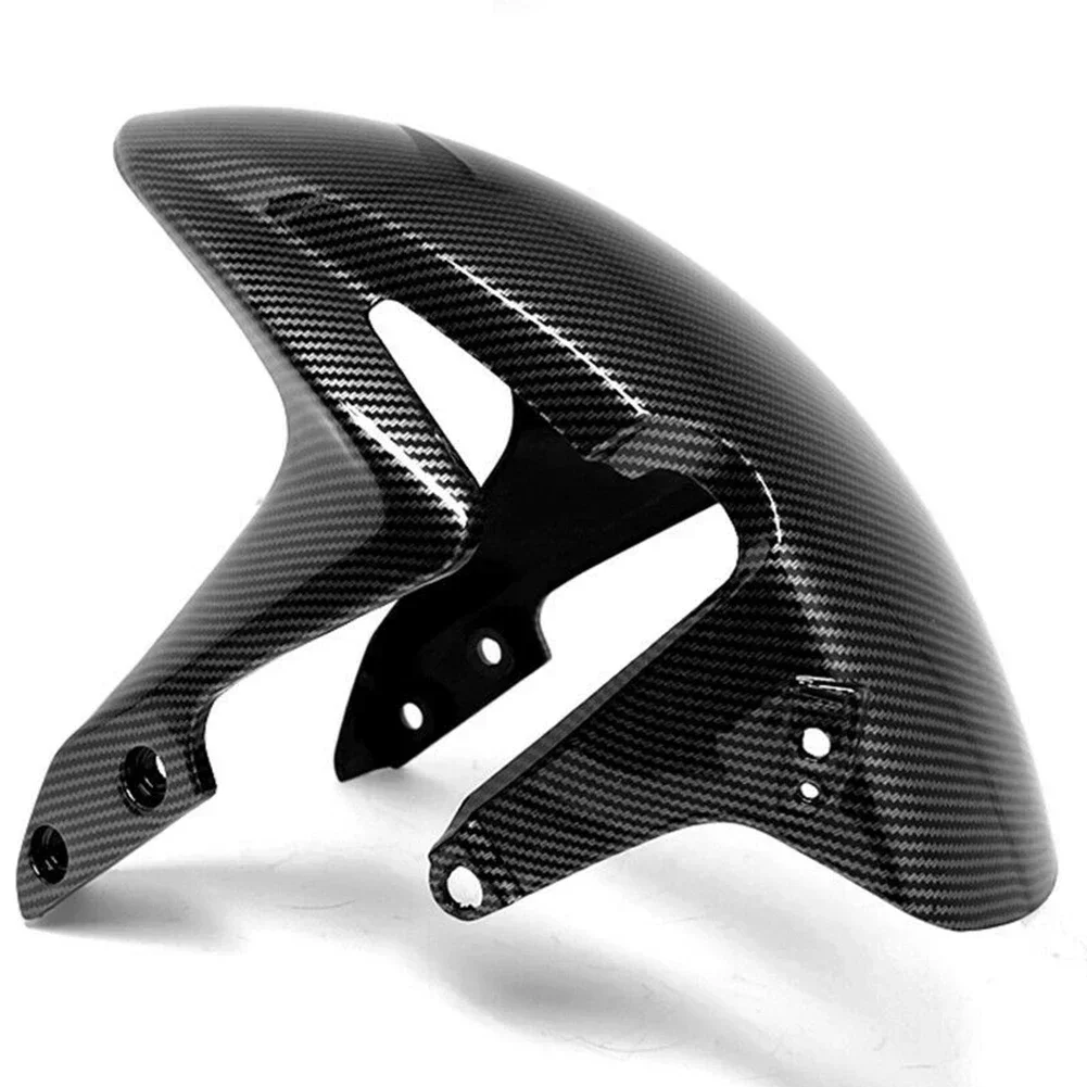 1pc Front Tire Fender Hugger Fairing Carbon Fiber Fit For Honda CBR 600RR 2007-2019 Accessories For Vehicles