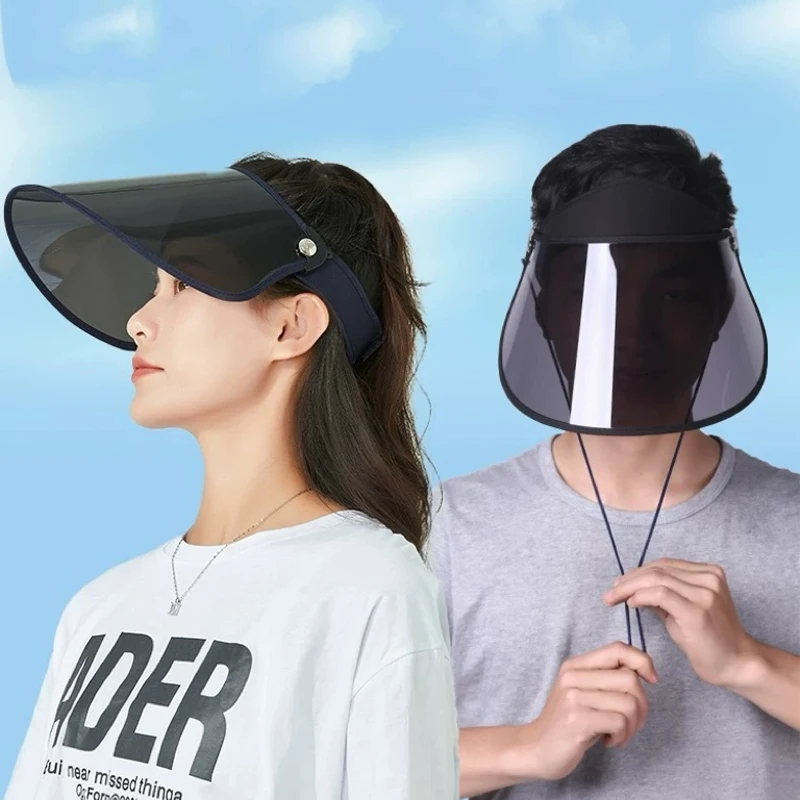 

Wide Brim Hat with UPF50+ Outdoor Sun Hat UV400 Multi-function Visors Hat-360° Rotation Adjustable Golf Cap Skin Protect Anti-UV