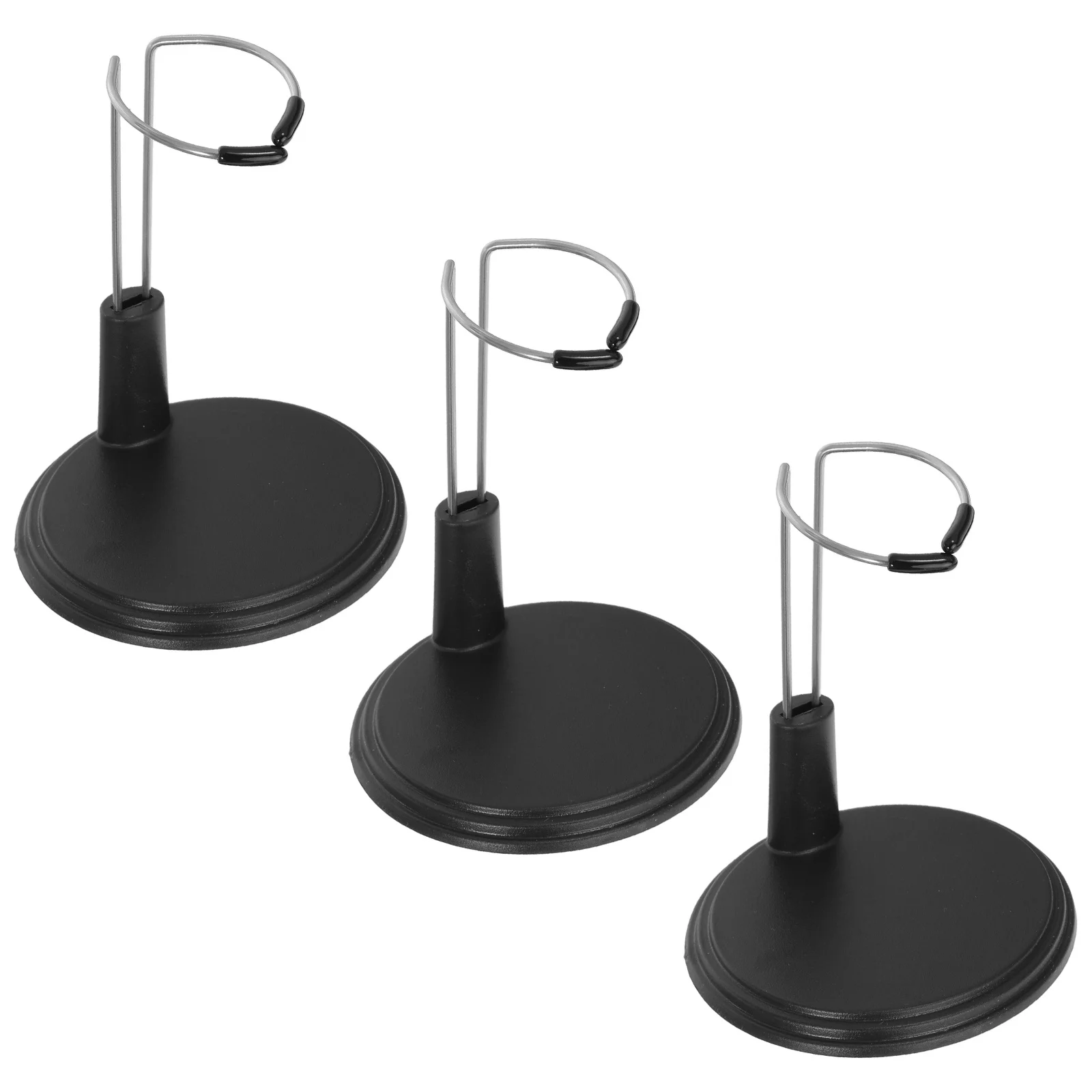 

3pcs Wide Base Figure Posing Holder For Anime Action Figures Collector Display Stand Shop Home Party Decoration Use