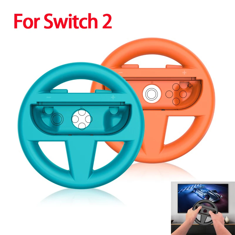 2 stücke für Schalter 2 Lenkrad Griff Controller Gaming Racing Lenkrad für Schalter 2 Zubehör