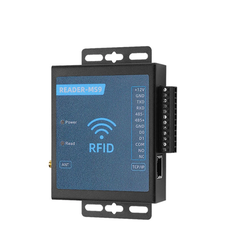TCP/IP RS232/485/Wigan26/34 Lettore RFID UHF Scrittore Antenna a lungo raggio Modulo RFID Uhf con tag SDK gratuito