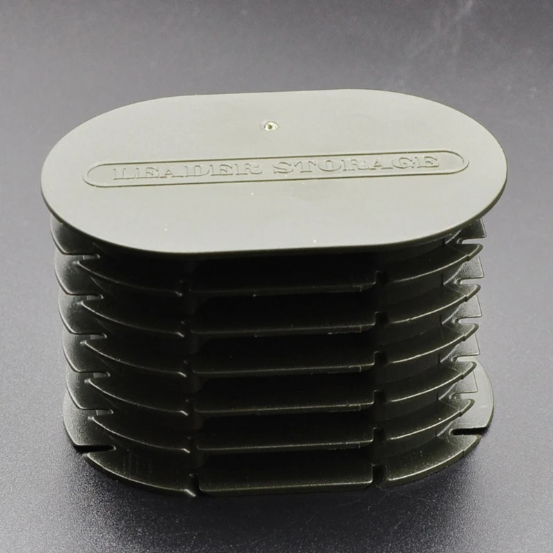 

Fishing Equipment Accessory Management Box Fishing Line Braided Leader Line Storage Box Leader Organizers Holds 6 Leader