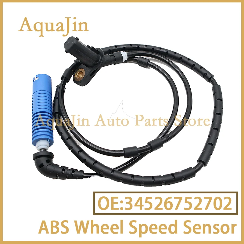 

34526752702 Rear Left Right ABS Wheel Speed Sensor For BMW 3 Series E46 330 Coupe 1998~2005 1999 2001 2002 2003 OEM 345267 52702
