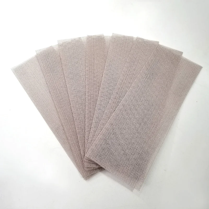 Car Sandpaper 70×198mm Rectangle Dry Mesh Sand Car Putty Grinding And Polishing Suitable For MIRKA Sander Abrasive