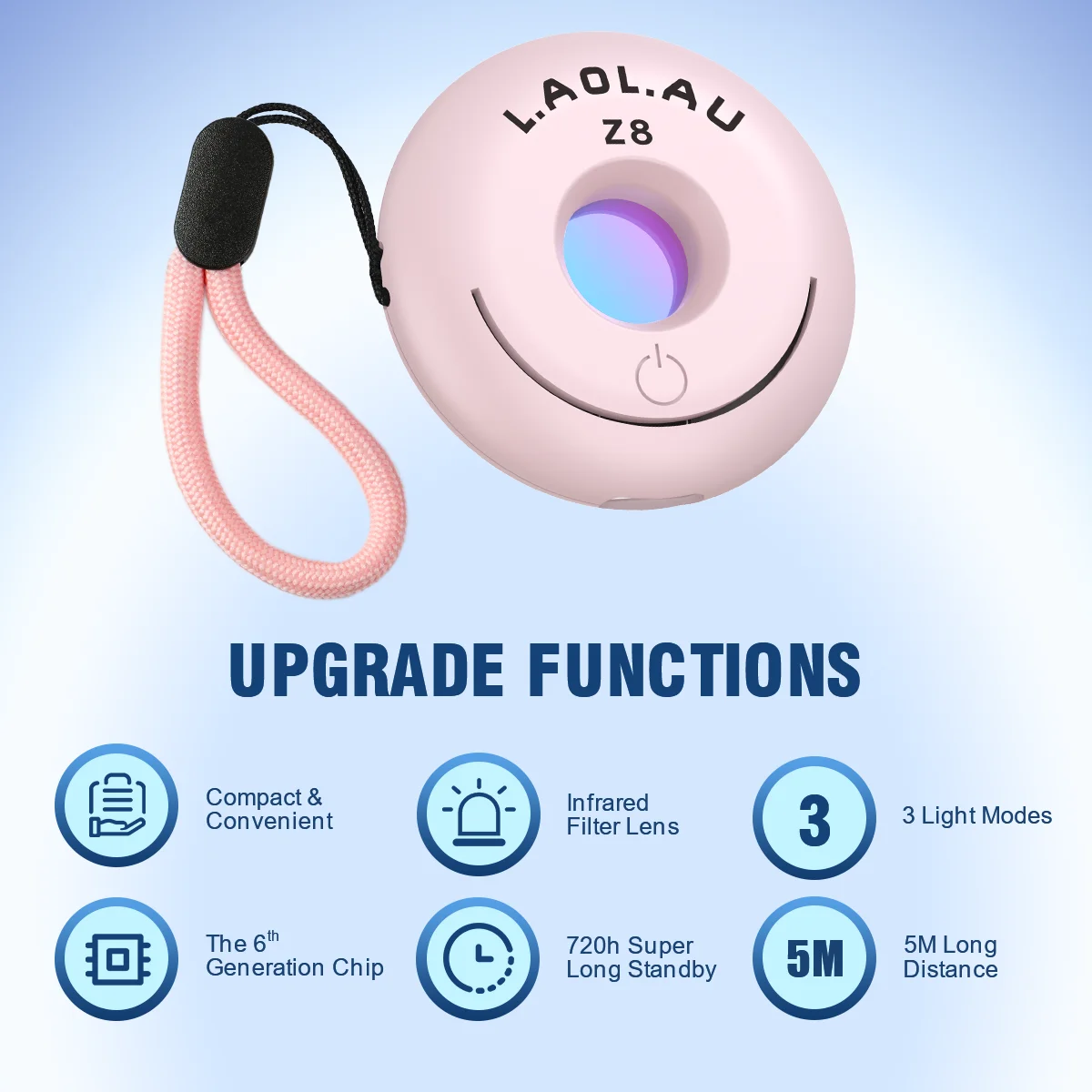 

Z8 Infrared Detector Camera Detector Intelligent Hidden Camera Signal Detector Rechargeable Anti Candid Camera Safety Protection