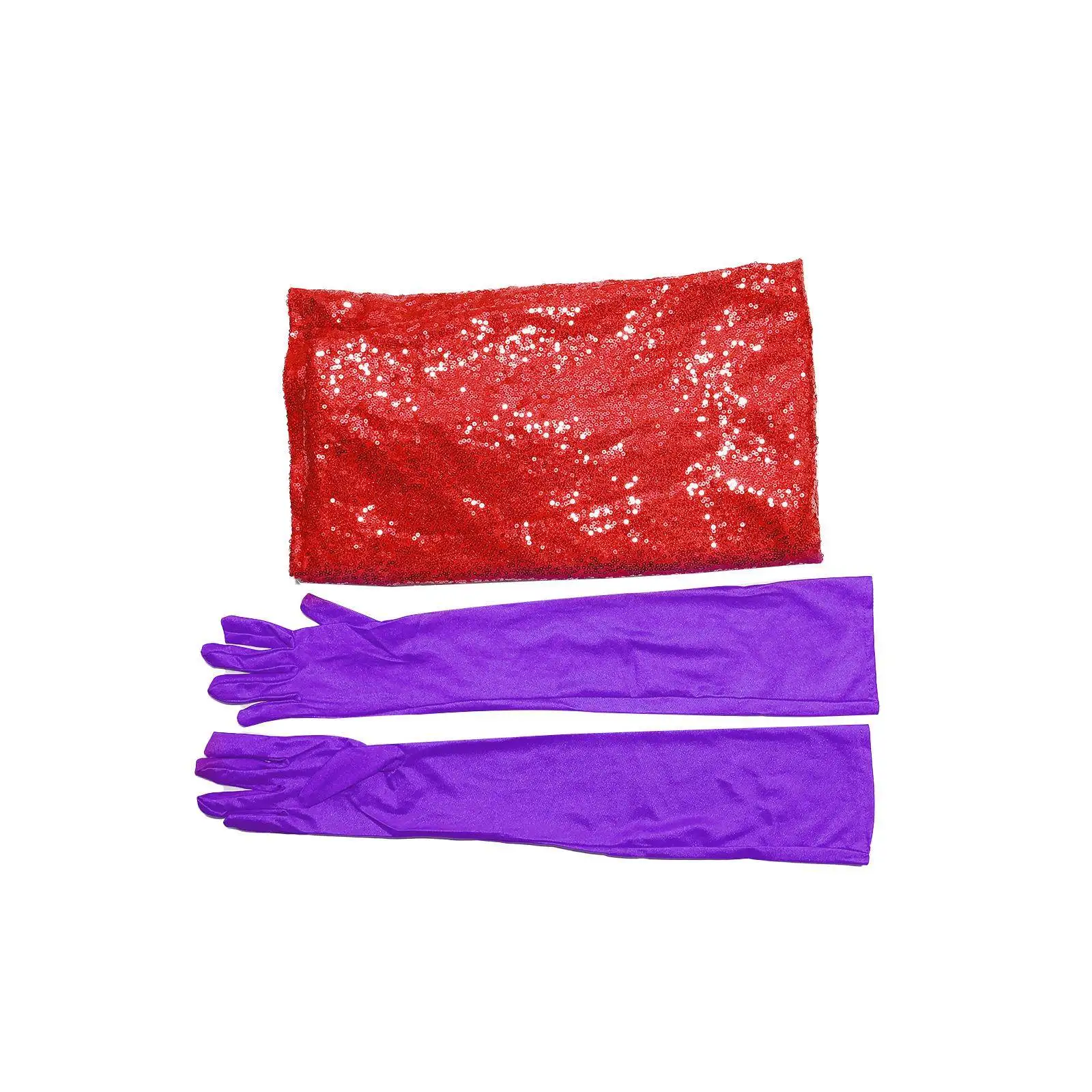 

Who Framed er Rabbit Косплей Костюм Хэллоуин Jica Red Dr Женская традиционная одежда Наряд для выступления на сцене