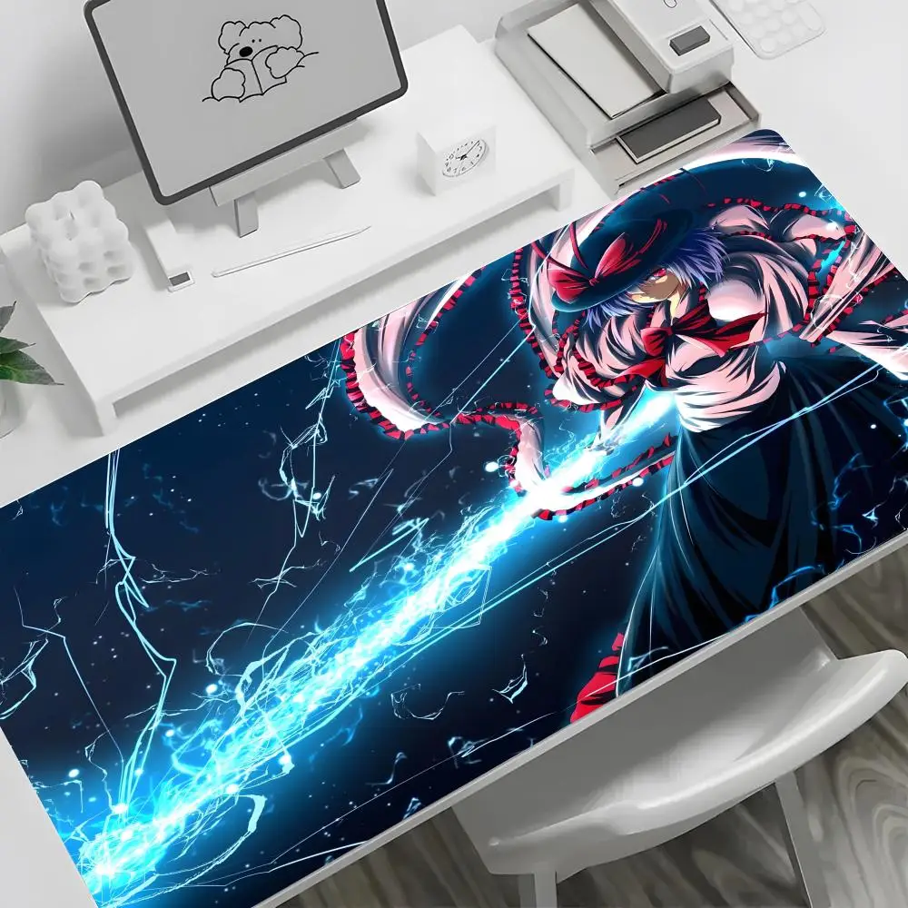 

Touhou Project Lovers Mouse Pad large keyboard mouse desk pad non-slip rubber gaming mouse pad laptop Excellent carpet 600x300