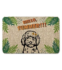 Welcome Doormat Non-Slip Entrance Floor Mat Hello Sunshine Outdoor Indoor Rug Washable Foot Carpet  Door Mat