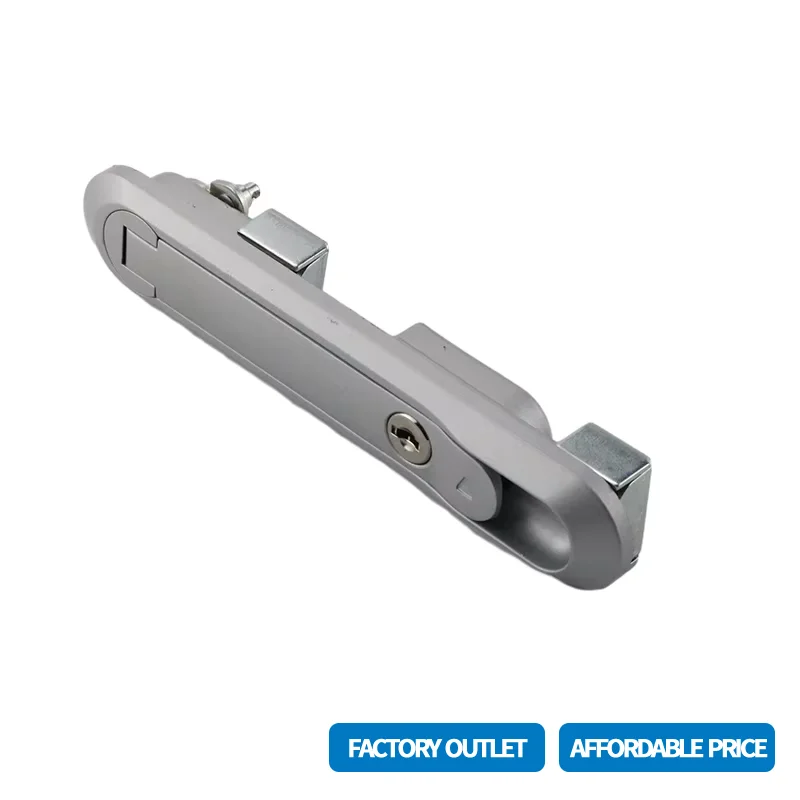 Zinc Alloy New Rotary Lock Flat Lock Network Chassis Cabinet Industrial And Commercial Anti-Theft Lock Cabinet Door Lock