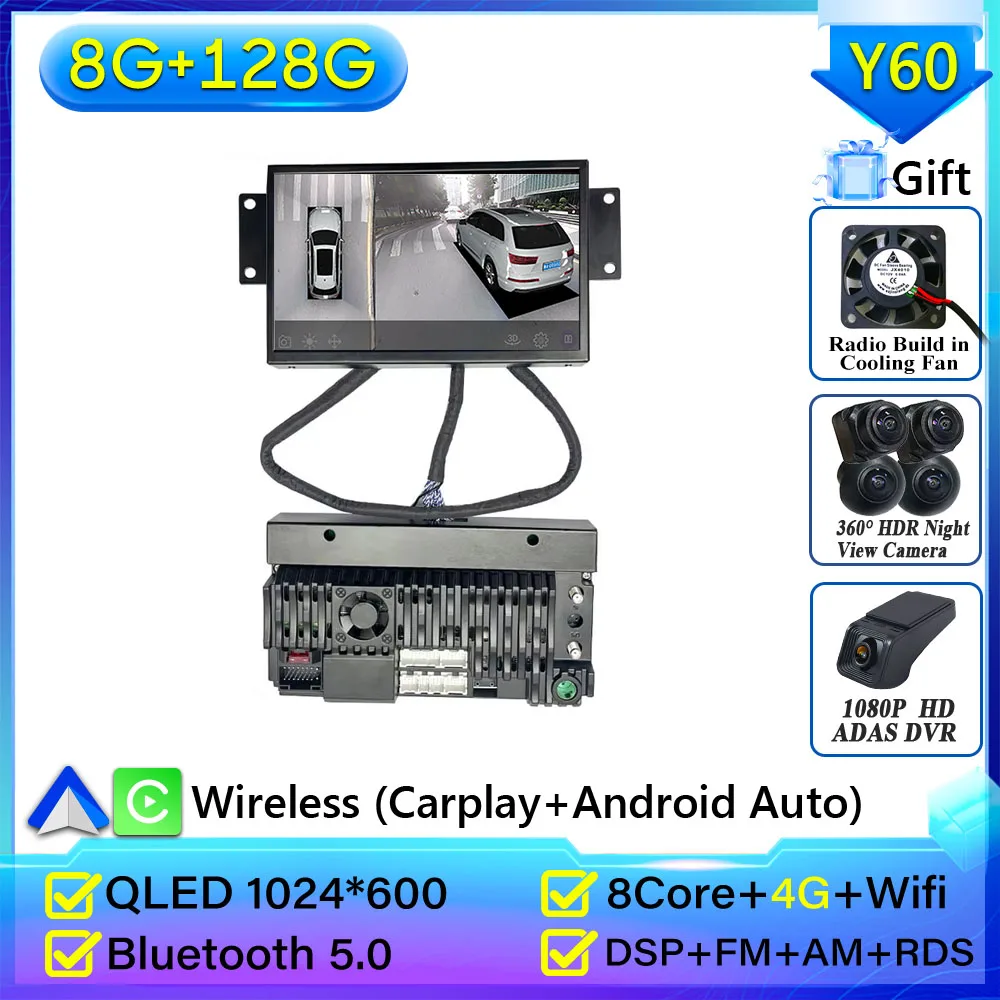 Voor Citroen DS3 C3 Autoradio Navigatie GPS Android Auto Stereo Multimedia Speler Scherm Video Carplay Video Geen 2din DVD