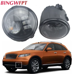 2X High Brightness Fog Light Car Front Bumper Fog Lamp For Infiniti EX EX25 EX35 EX37 M M25 M37 M56 FX FX35 FX37 FX45 FX50 FX30D