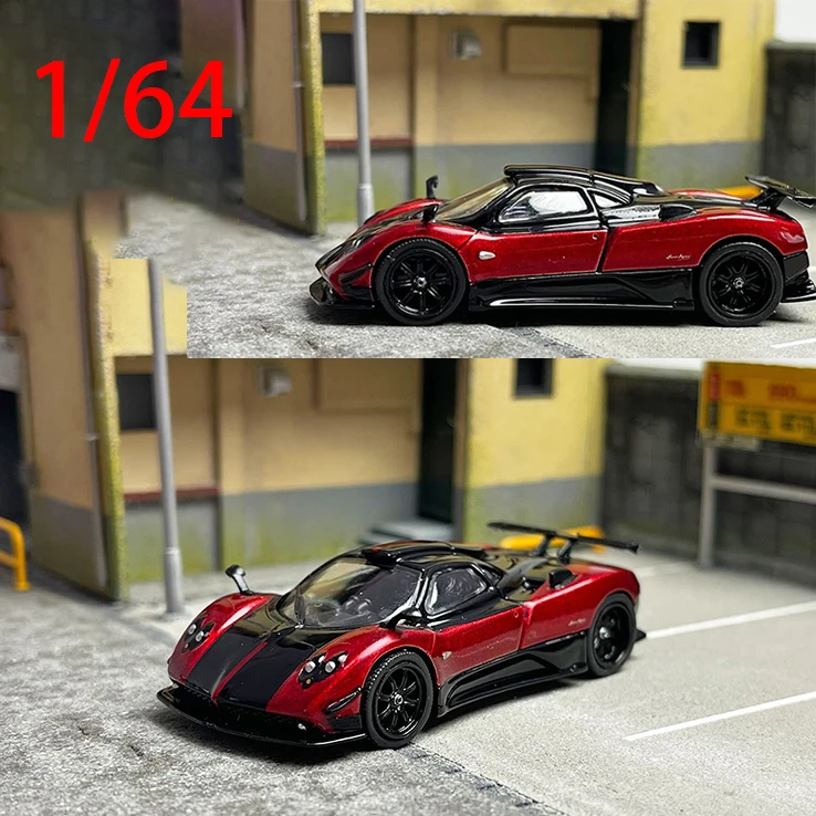 

Diecast 1/64 Size Pagani Model Car Pagani Zonda Cinque Alloy Model Toys for Boys Collection Display Hobby Original Box