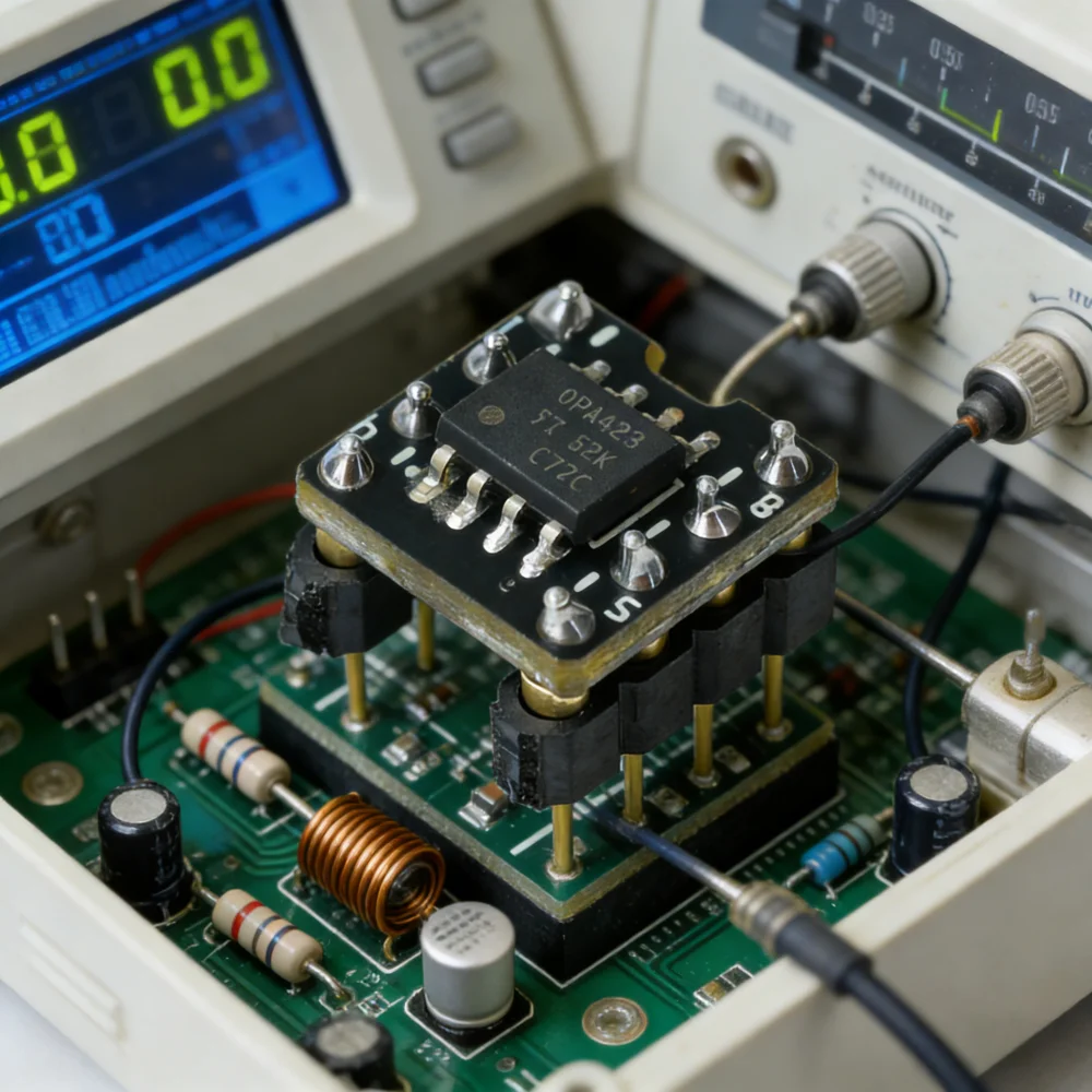 OPA828 Dual Operational Amplifier Module High Precision Low Noise Audio Amplifier Board For Data Acquisition