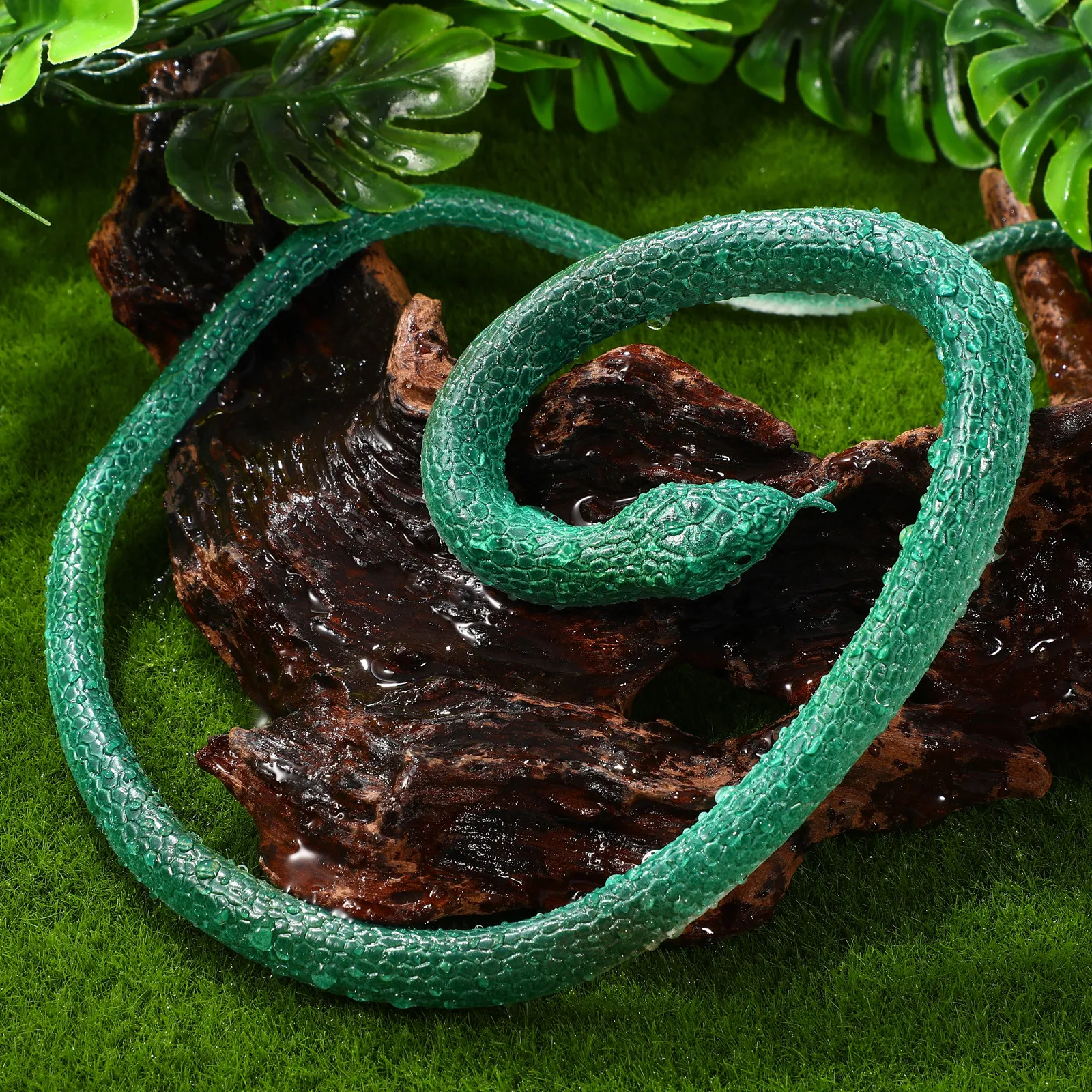 

6Pcs 75Cm Realistic Rubber Snakes Set for Halloween Party Decor Prank Props Scary Carnival Costume Event Simulated Serpent