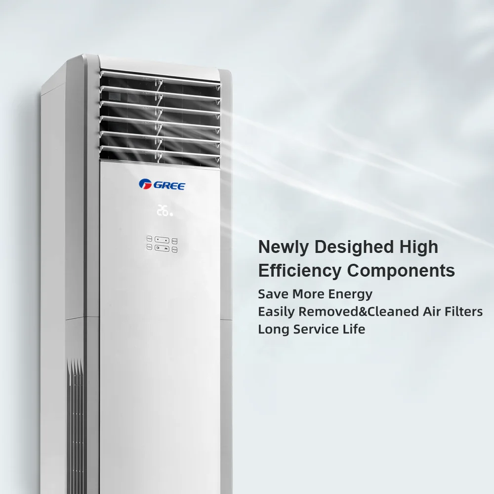 2022 Fashional Split Floor Air Conditioner 24000Btu Non-inverter Standing AC Units Room Cabinet  Conditioning