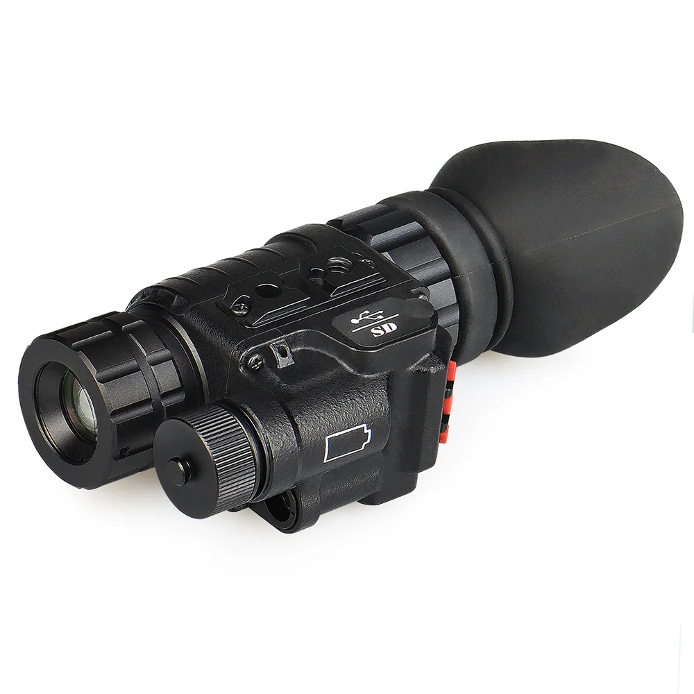 New Tactical 1X-8X Night Vision NVM-14 High-Definition Digital Vision Scope Helmet Bracket Hunting Accessories  HS27-0033