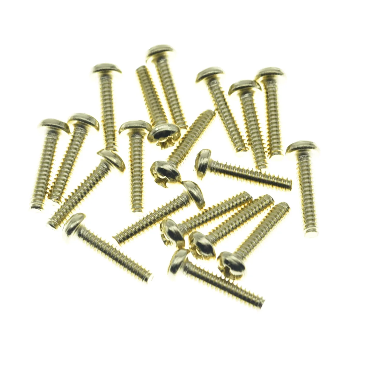 KAISH 20pcs #6-32 Stainless Steel 3 Way/5 Way Pickup Selector Switch Mounting Screws for Fender American Stratocaster/Telecaster