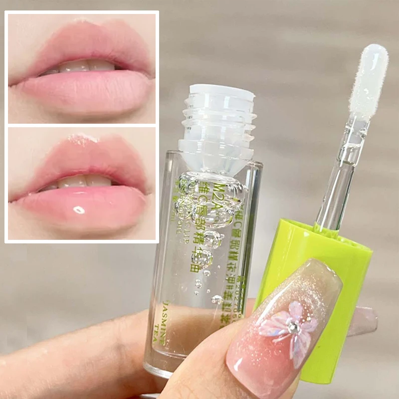 Jelly Lip Olie Gloss Lippen Plumping Make-Up Blijvende Hydraterende Niet Plakkerige Sexy Water Glossy Primer Tint Lippenbalsem Verzorging Cosmetica