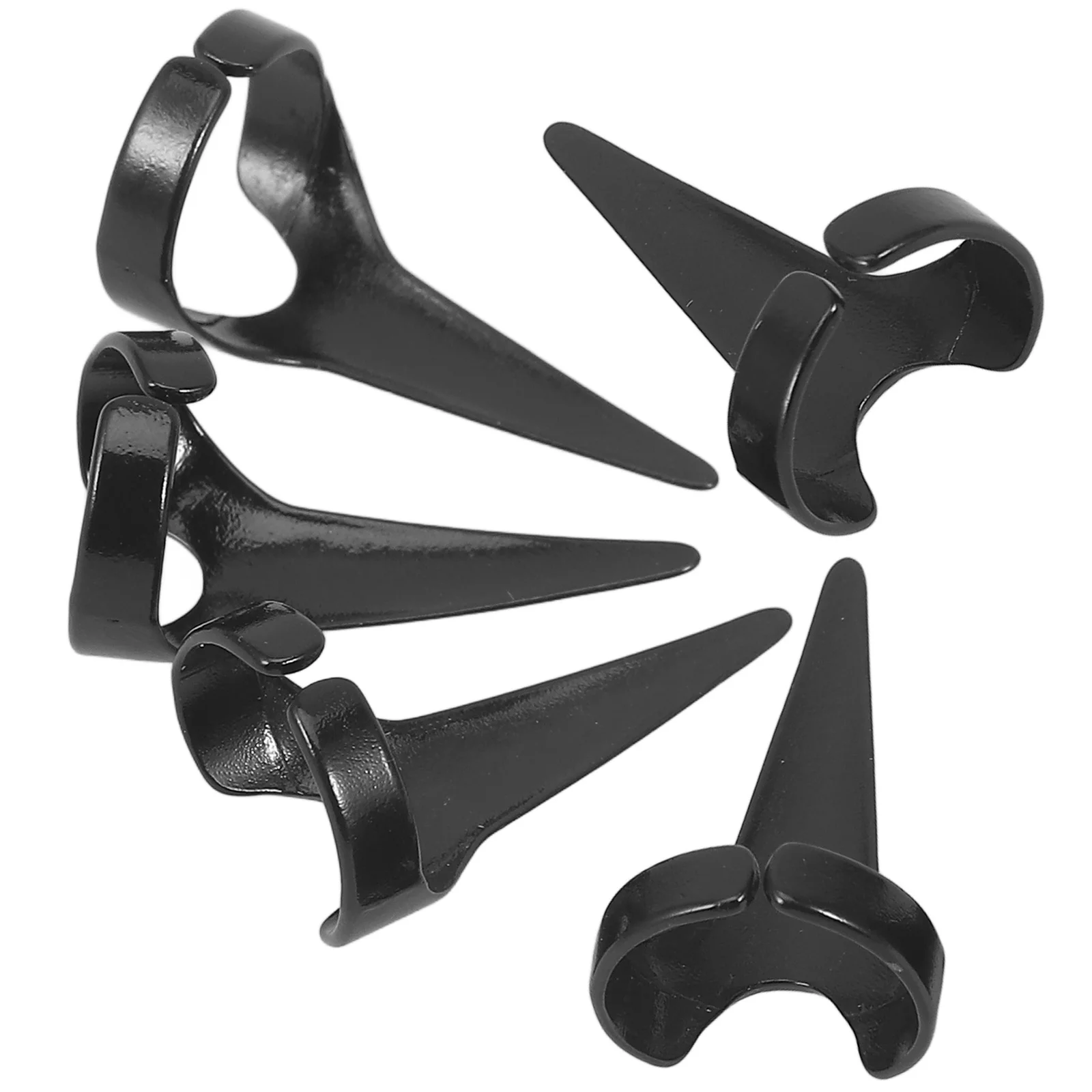 5 قطعة خواتم على شكل مخلب مجوهرات بسيطة خواتم الاصبع القوطية للرجال النساء أنيق ملحقات الحفلات هدايا عيد الميلاد