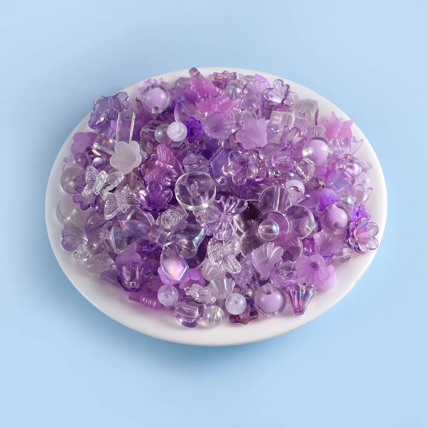 1 beutel Mischen Stil Candy Farbe Acryl Perlen Für DIY Handgemachte Armband Schmuck Machen Telefon Kette Zubehör