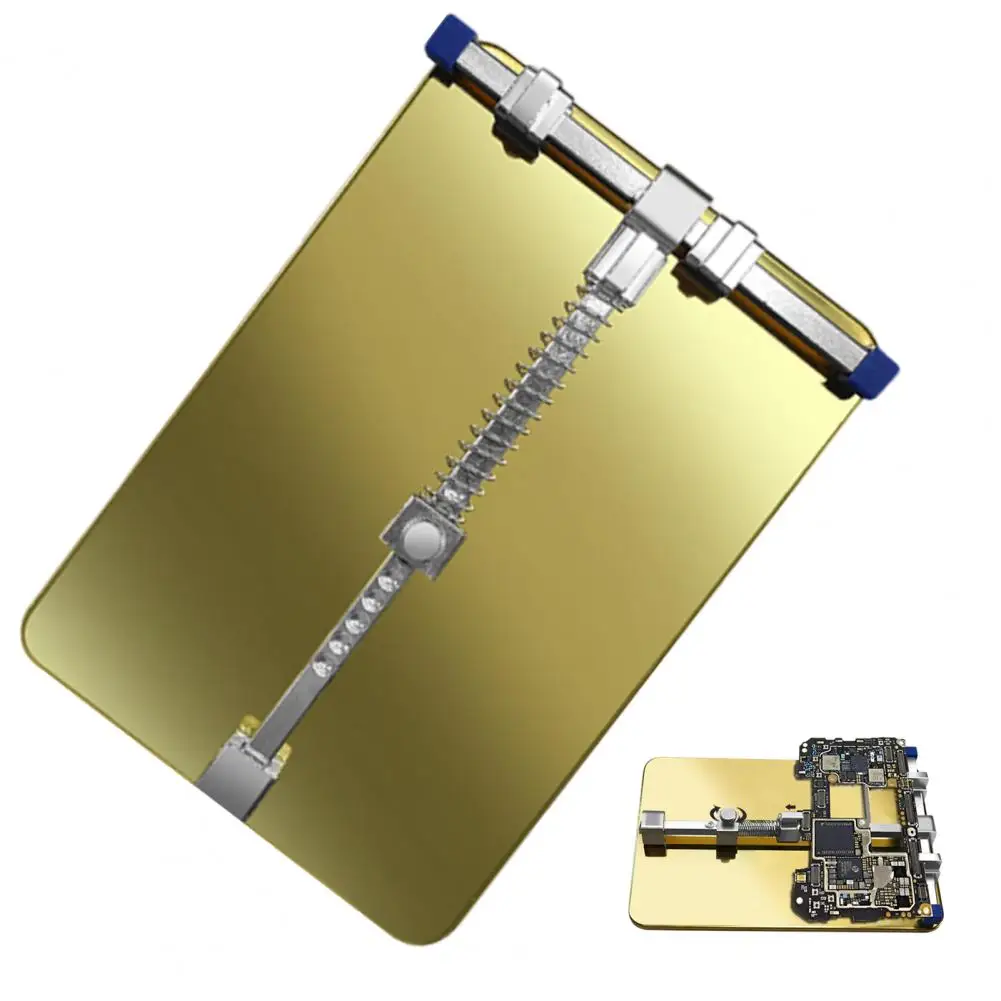 

Инструмент для обслуживания электроники, держатель печатной платы из нержавеющей стали для ремонта электроники, универсальная материнская плата