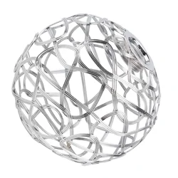 Metal Cage Lamp Shade Rattan Lamp Shade Decorative Globe Lamp Shade Clip On Chandelier Light Covers Ceiling Pendant Light