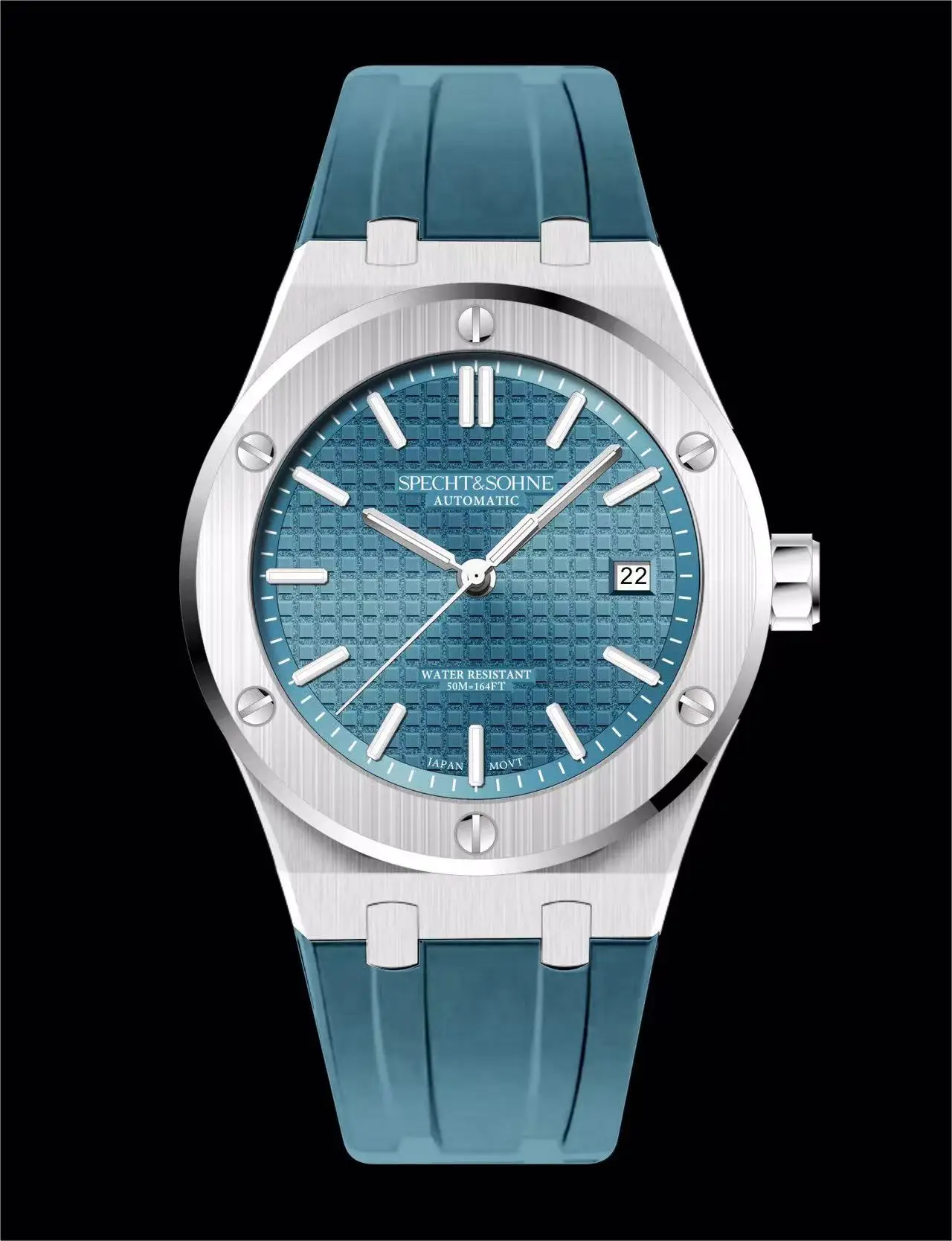 Specht & Sohne Nieuw 40Mm Mechanisch Horloge Voor Heren Grijskleurig Sporthorloge Japan Miyota 8215 Automatisch Horloge 50M Waterdicht