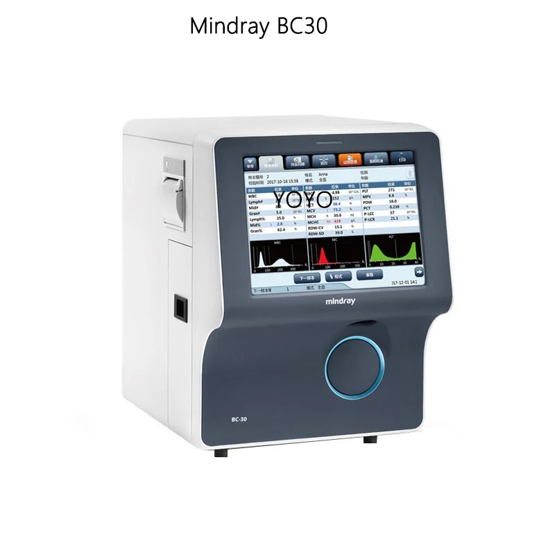 New Mindray BC10 BC20 BC30 BC30S Blood Cell Counter 3-part Automated Hematology Analyzer Mindray BC-20S BC-10 BC-30 BC-30S