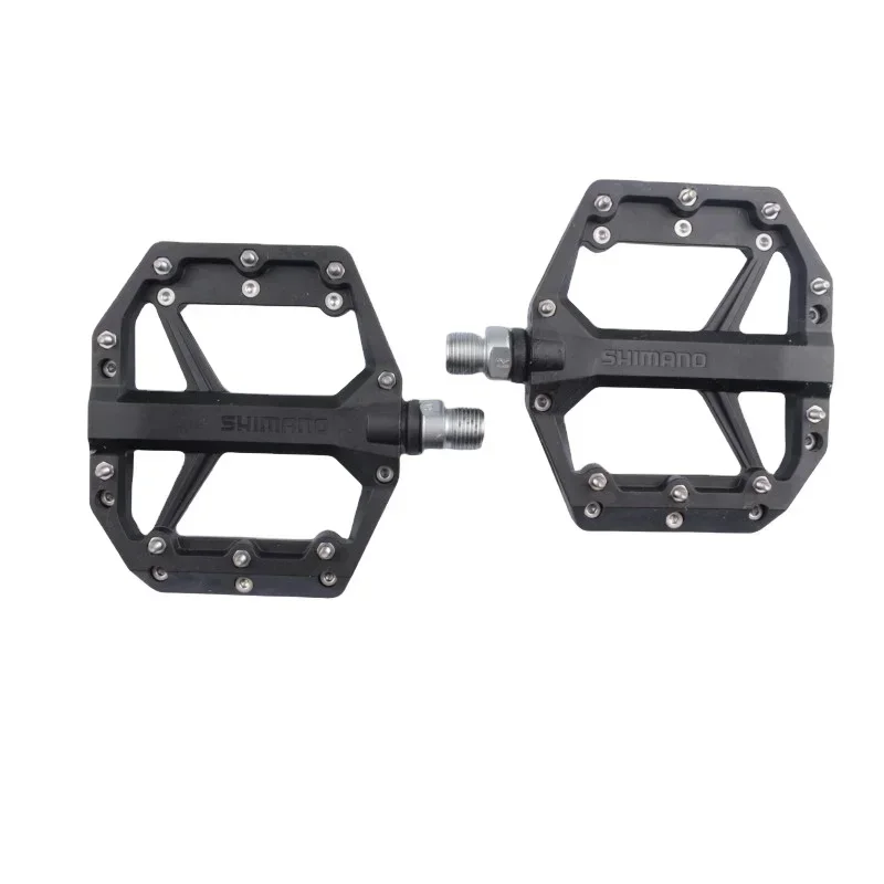PD-GR400 GR500 Flat Pedal Black/Blue/Red One Pair Bike Pedal For All Mountain Casual Trail Riding Original