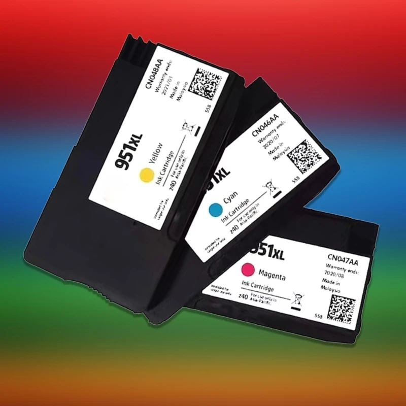 เครื่องพิมพ์ตลับหมึกสำหรับ Officejets 950XL 951XL 950 951 276 เครื่องพิมพ์ตลับหมึก 1 สีดำ/1 Cyan/1 Magenta /1 สีเหลือง