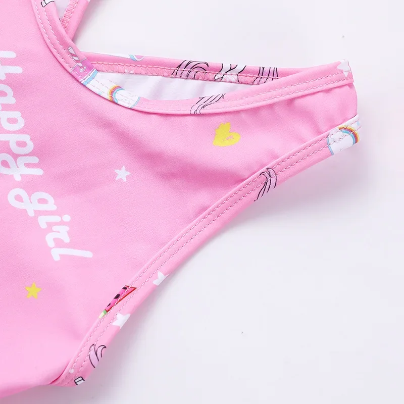 Maillot de bain косплей licorne pour enfants, combinaison en dentelle plissée pour filles d'âge (22) и 3) filles