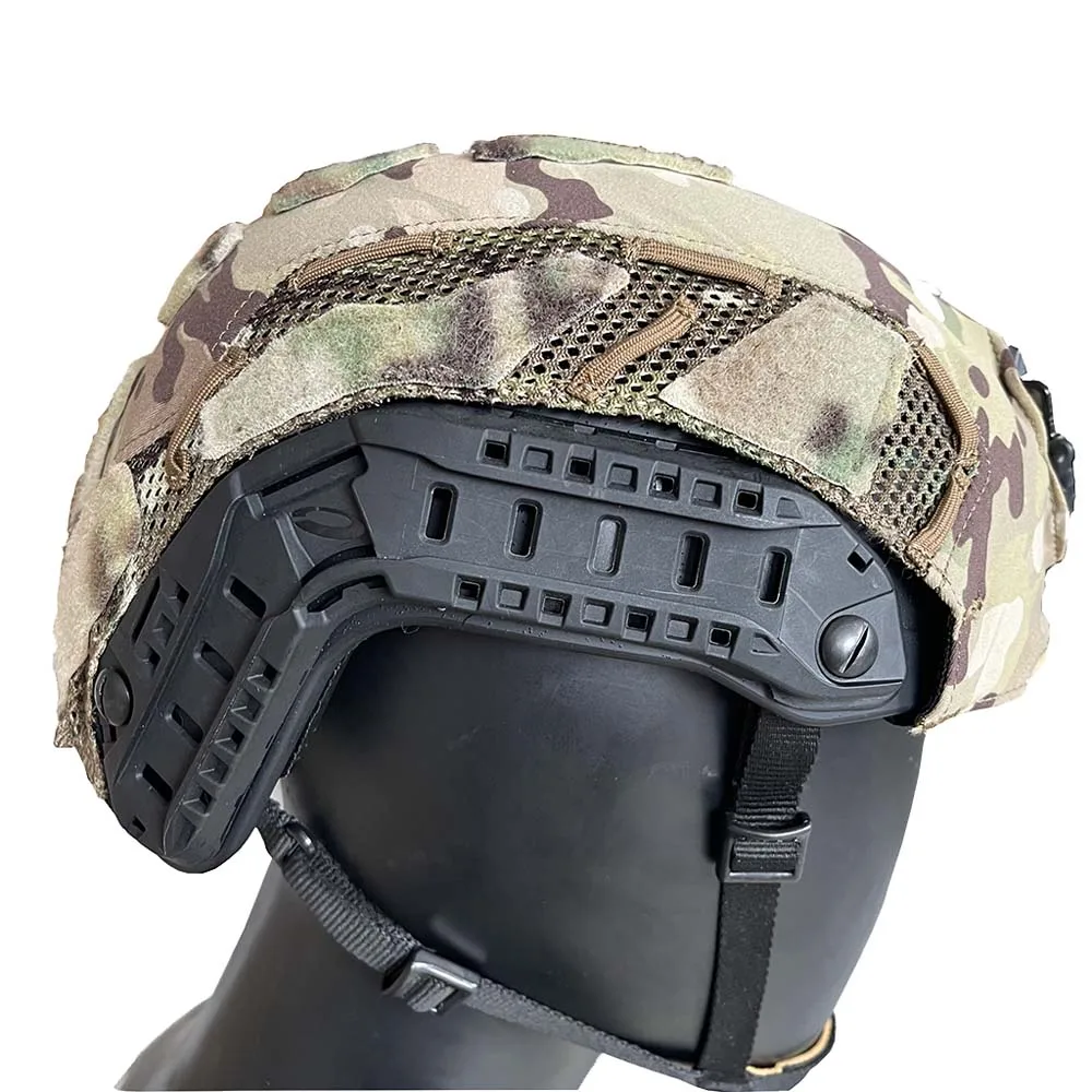 Outdoor FAST OPS-CORE/SF Pokrowiec na kask Skórzany pokrowiec ochronny na kask Tkanina kamuflażowa