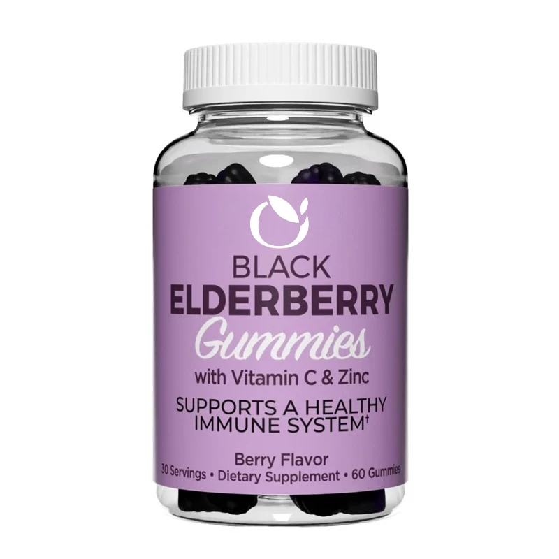 

Elderberry Gummies with Vitamin C and Zinc, Supports Healthy Immune System, Rich in Antioxidants, Triple Action Immune Blend