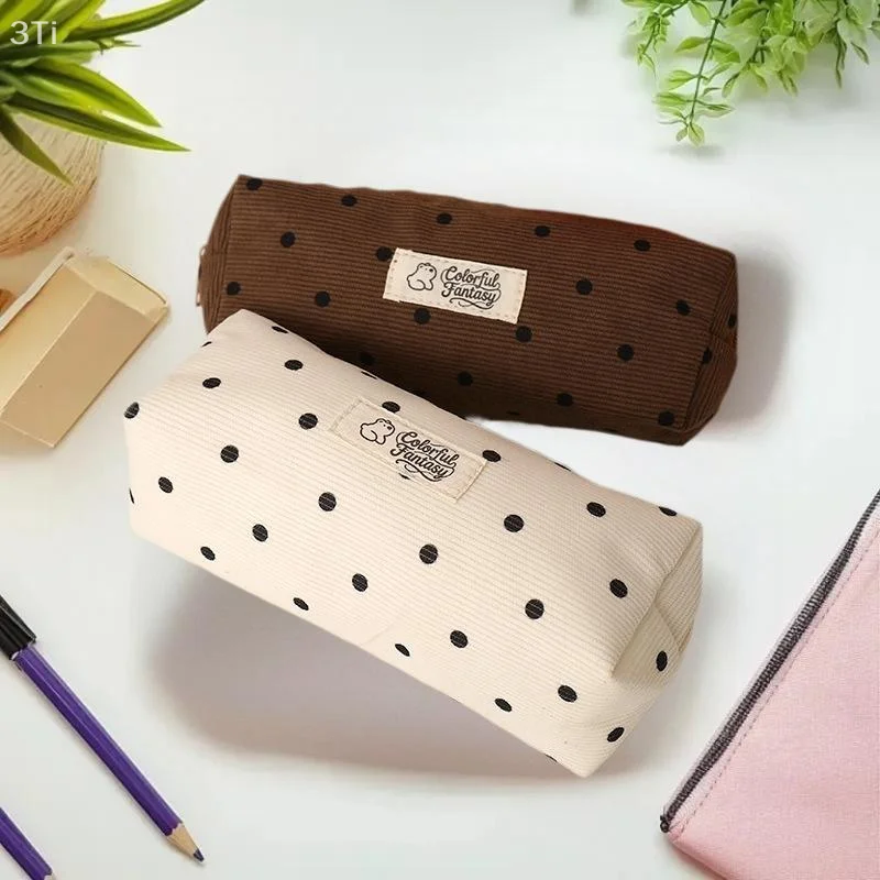 기발한 연필 가방 학생 학교 용품 케이스 작업 공간 필수품 여성 미용 보관 가방