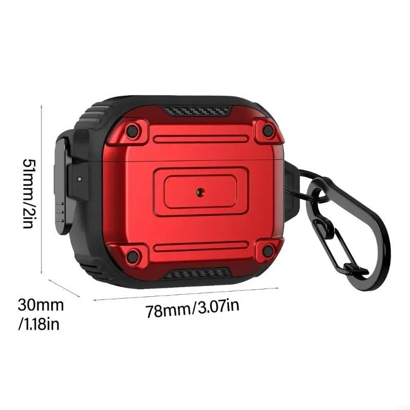 U55C Lock for 2 Case with Secure Lock & Keychains Heavy Duty Protective Hard Protective Locking Cover