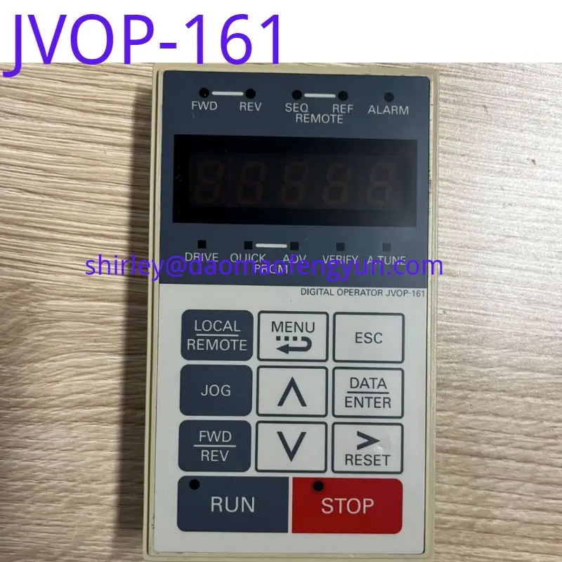 

Used Yaskawa frequency converter JVOP-161 operation panel