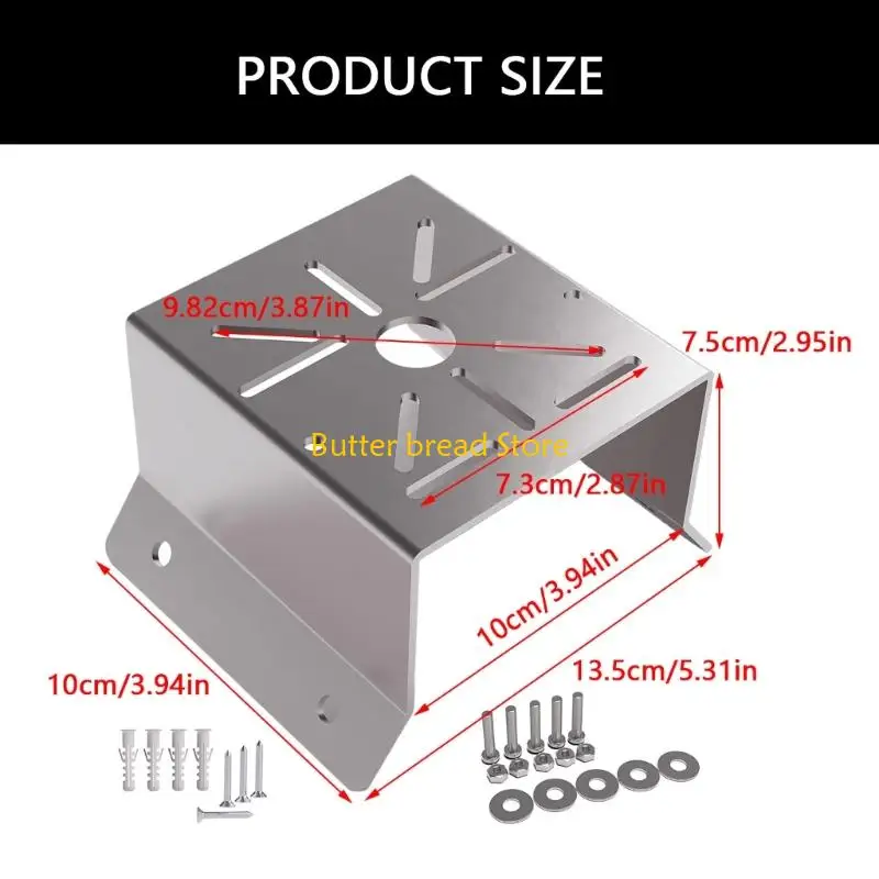 Suporte suporte montagem compatibilidade W89C para vigilâncias câmeras e painel solar adequado para teto várias