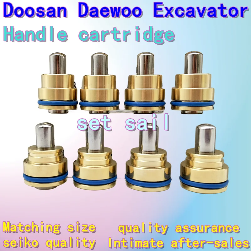 Excavator Doosan Daewoo parts DH55 60 80 150 220 215 225 350 360 300- joystick handle bullet head oil seal mountings spare parts