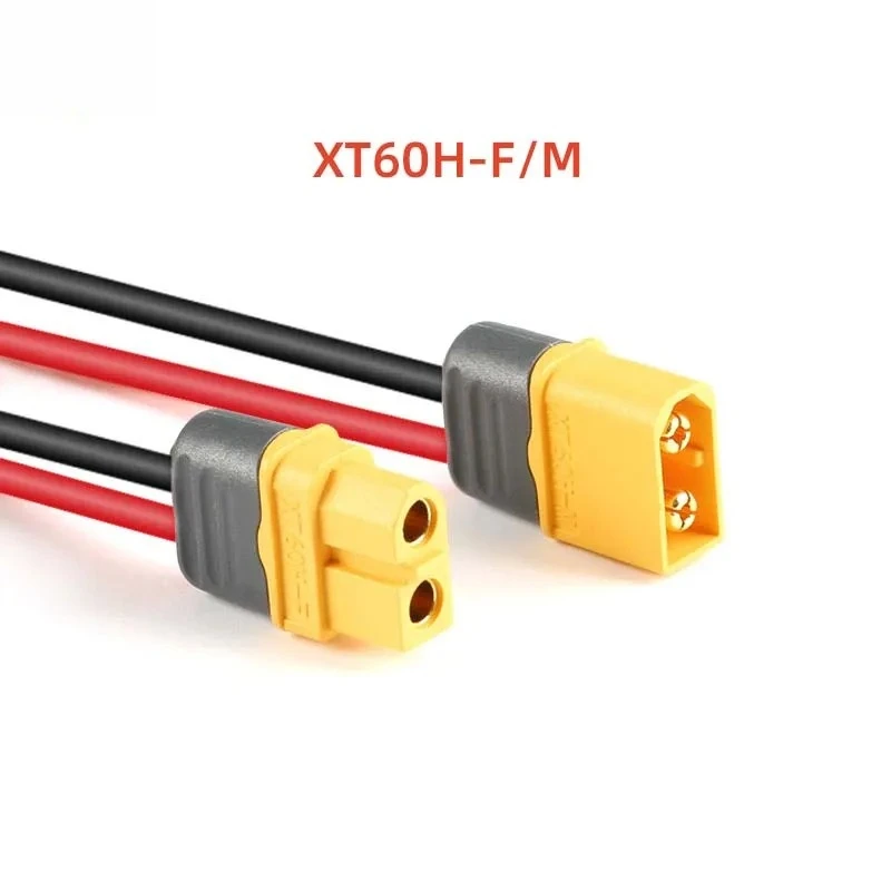 1/5Pcs Amass XT60H Male Female Connector Plug with 12/14/16AWG Silicon Wire for RC Lipo Battery FPV Drone QuadcopterDrone