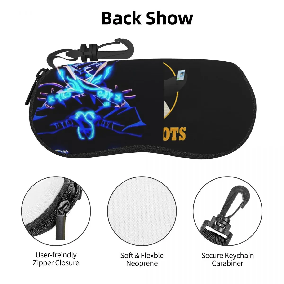 Pingu Pinga Penguin TV Shell نظارات حافظة نظارات شمسية واقية صندوق النساء الرجال لينة النظارات حقيبة الحقيبة