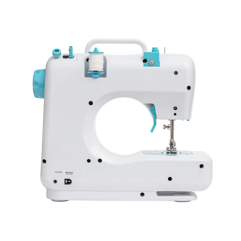 Home Hand Sewing Machine Portable Handheld with Light Knife Foot Pedal Portable Glow-in-the-dark DIY Sewing Machine Accessories