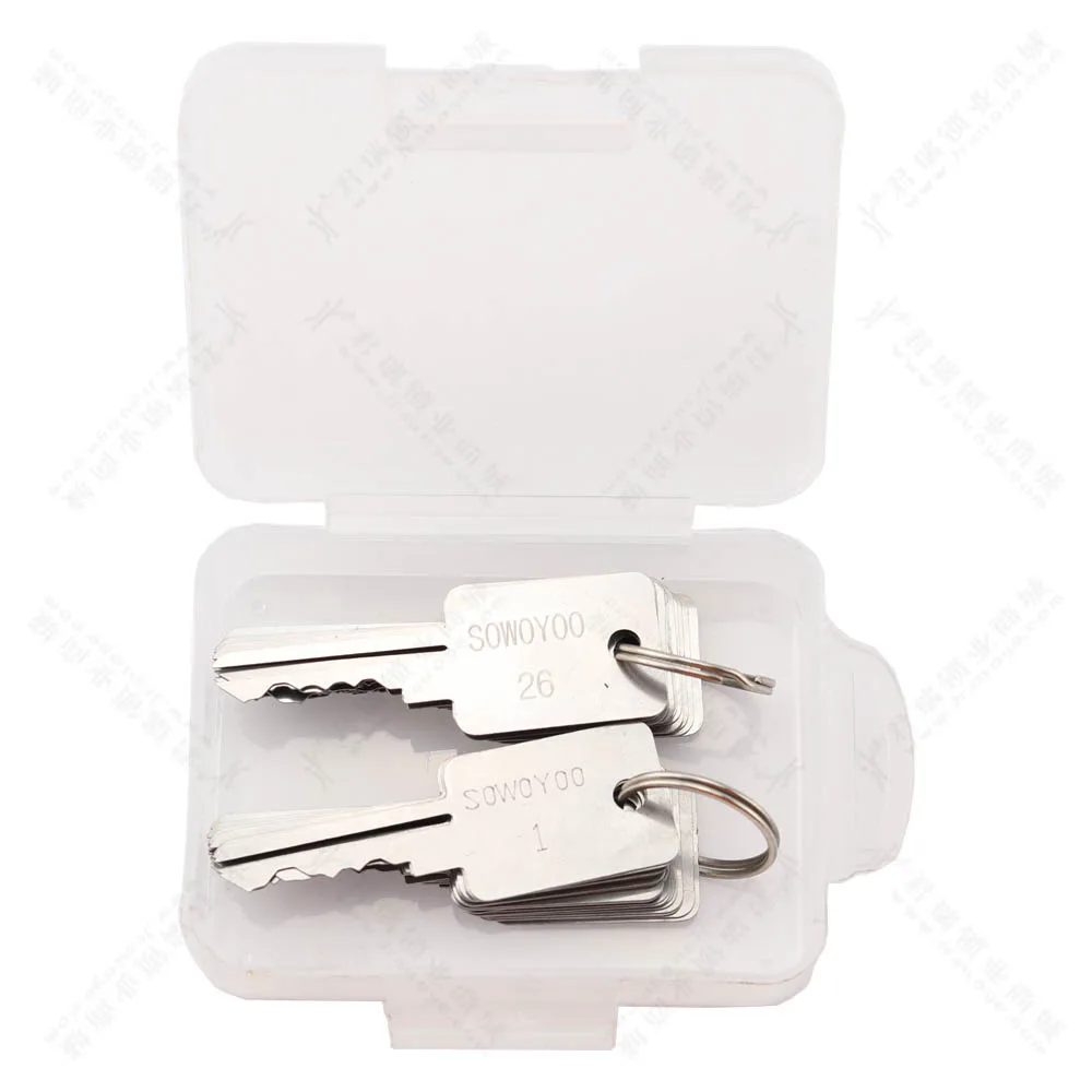 Imagem -02 - Sowoyoo Power Key para Fechaduras Chaves Mestras Multi Ferramenta 48 em 1