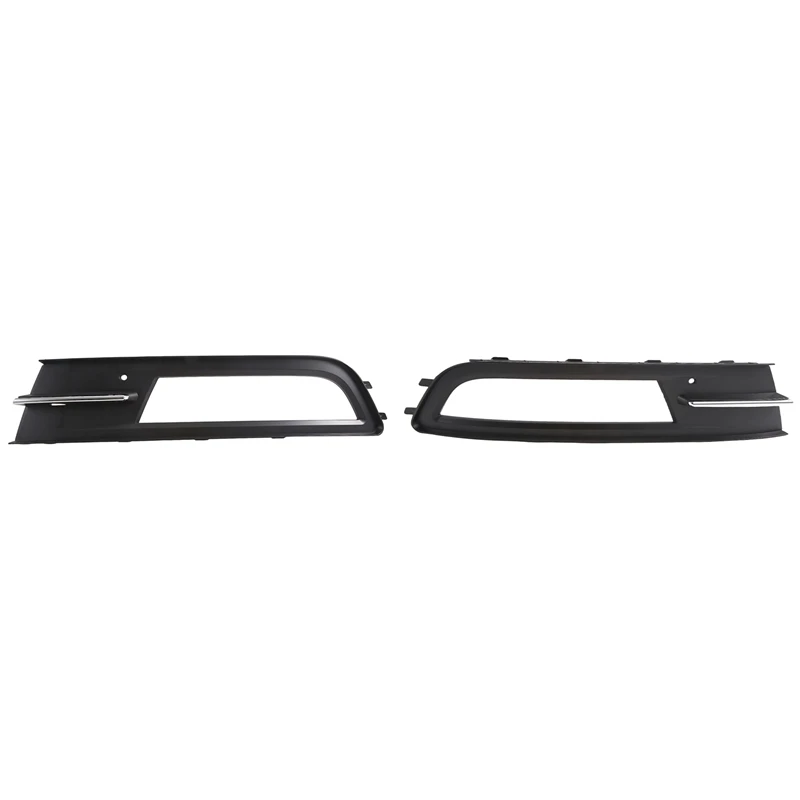 

1Pair Car Front Bumper Ventilation Grille Fog Light Frame (LH+RH) 3G0853665 3G0853666 For VW PASSAT B8 2014-2018 Car Replacement