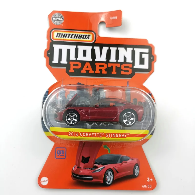 2022 Matchbox Moving Parts 2016 CORVETTE STINGRAY 1/64 Die-cast Collection Model  FWD28