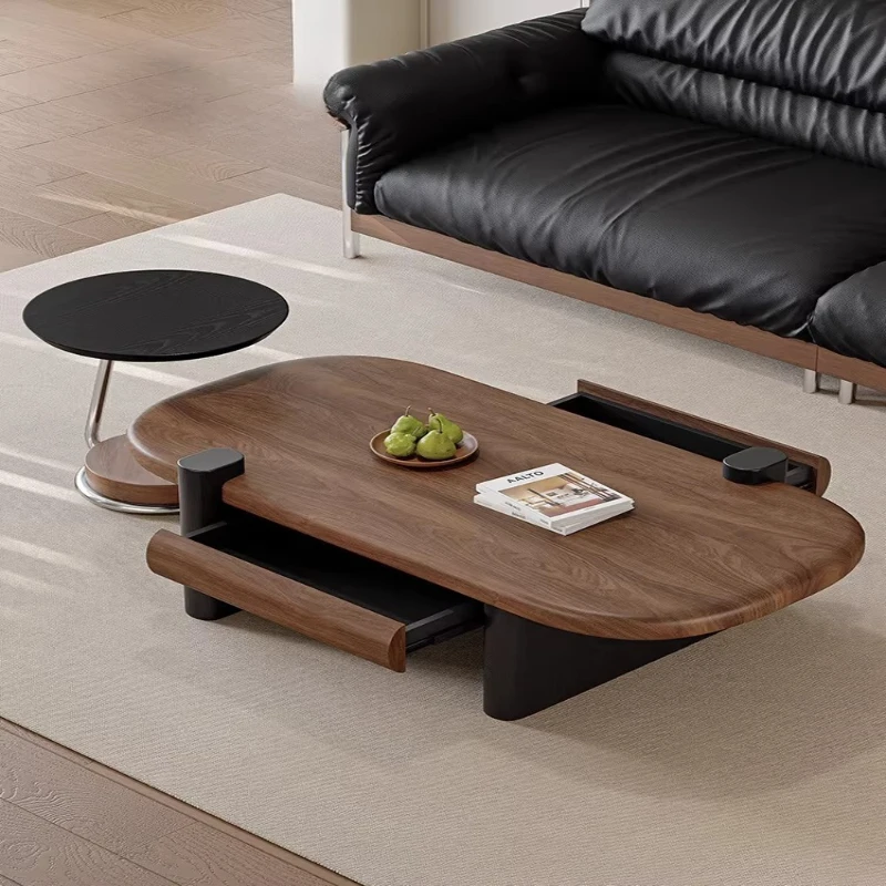 

light luxury high-end living room Xiaohongshu popular household small apartment high-end side table combination