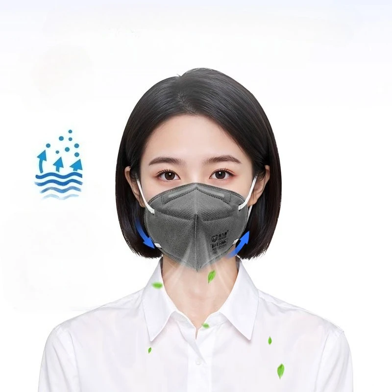 Thickened KN95 Protective Mask with Activated Carbon Dustproof Anti-smog Industrial Dust Safe Breathable Masks Health Protection
