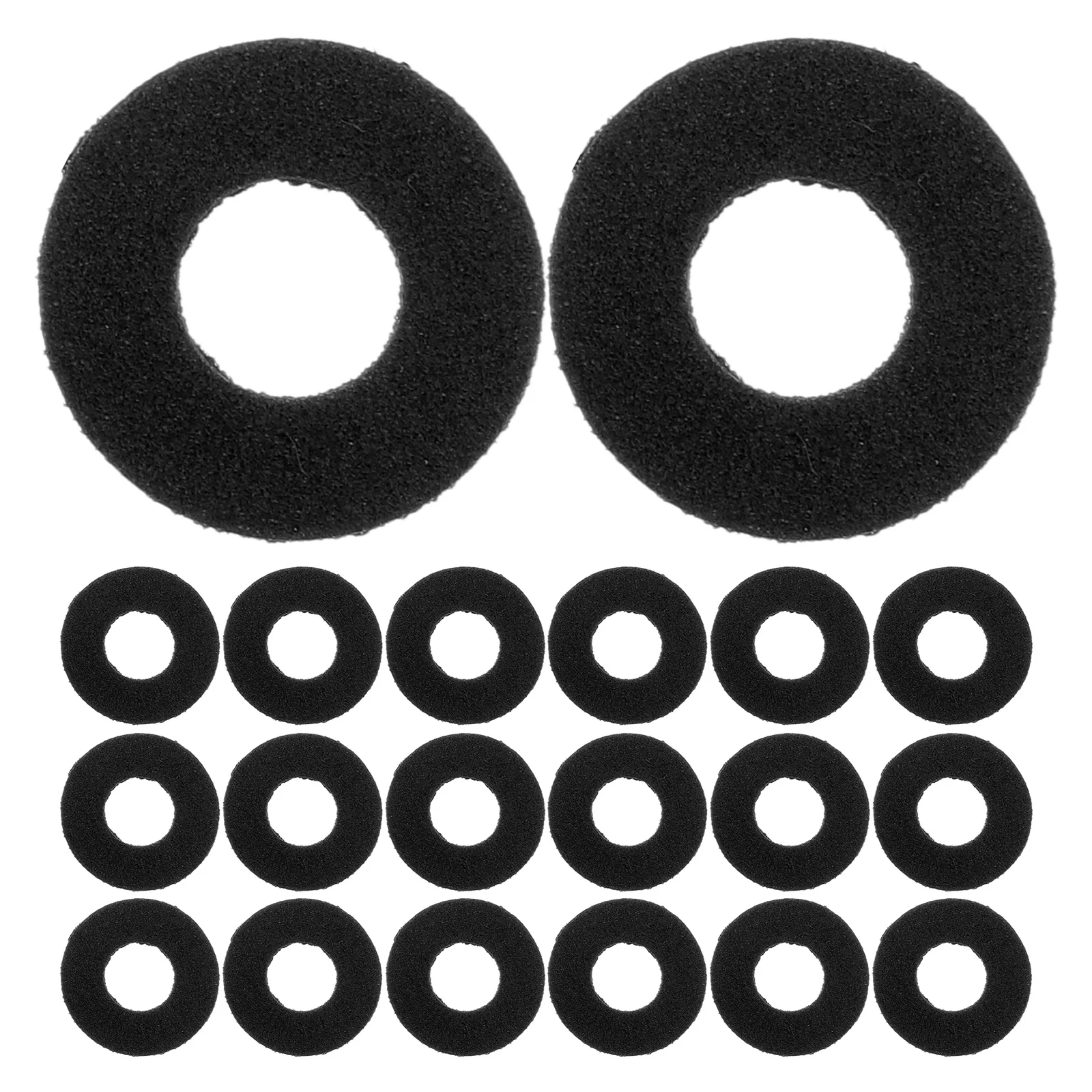 

100Pcs Universal Car Door Panel Buckle Pad High-Density Sponge Noise Reduction Shock Absorbing Interior Screw Cushion
