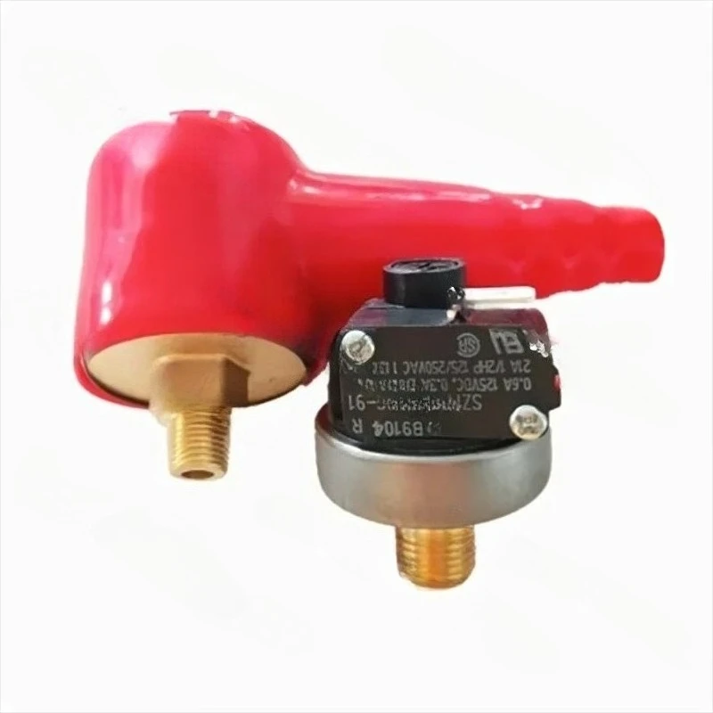 

High Precision Negative Pressure Vacuum Switch G1/8, -90~10kPa Range with Waterproof Protective Sleeve for Air Booster Pump